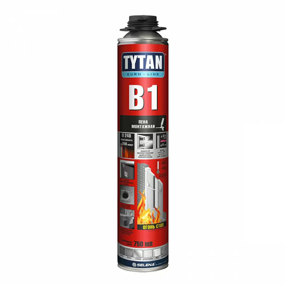 TYTAN EURO-LINE B1 пена профессиональная (750мл)