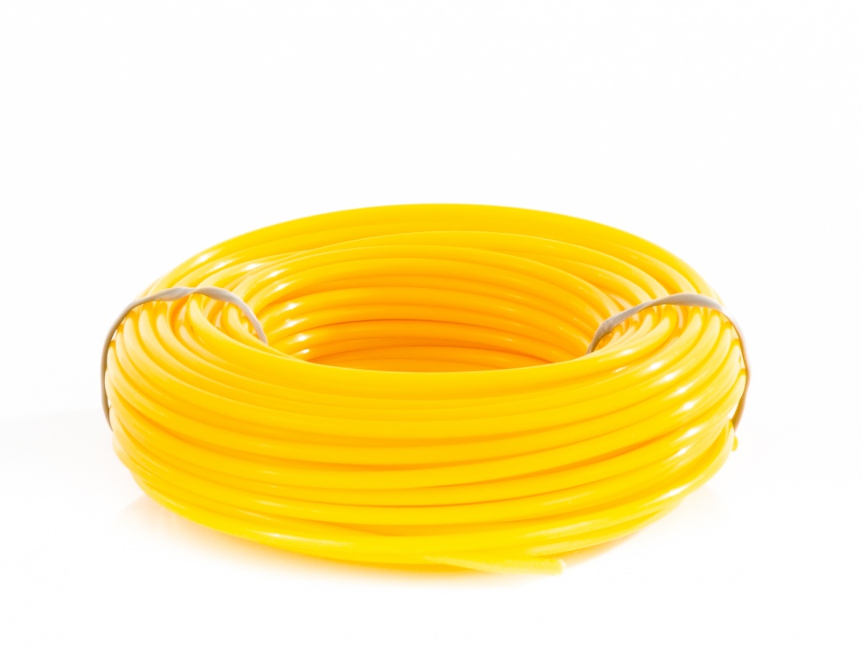 Леска для триммера круглая, 2.4 мм х 15 м Denzel (96147)