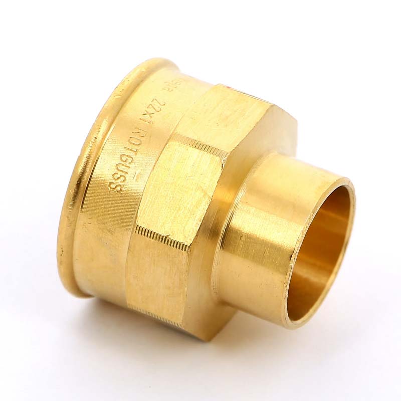 Муфта переходная 22 x 1" VIEGA пайка ВР бронза