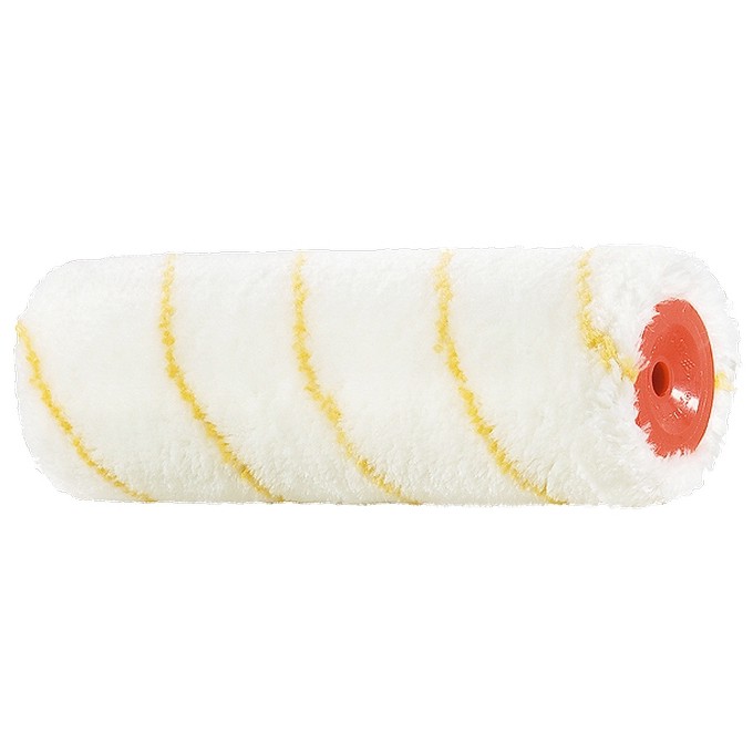 Мини-валик сменный для среднегладких поверхностей синтетический, 100 мм, ворс 12 мм, D 16 мм, D ручки 6 мм, полиакрил MTX (80711)