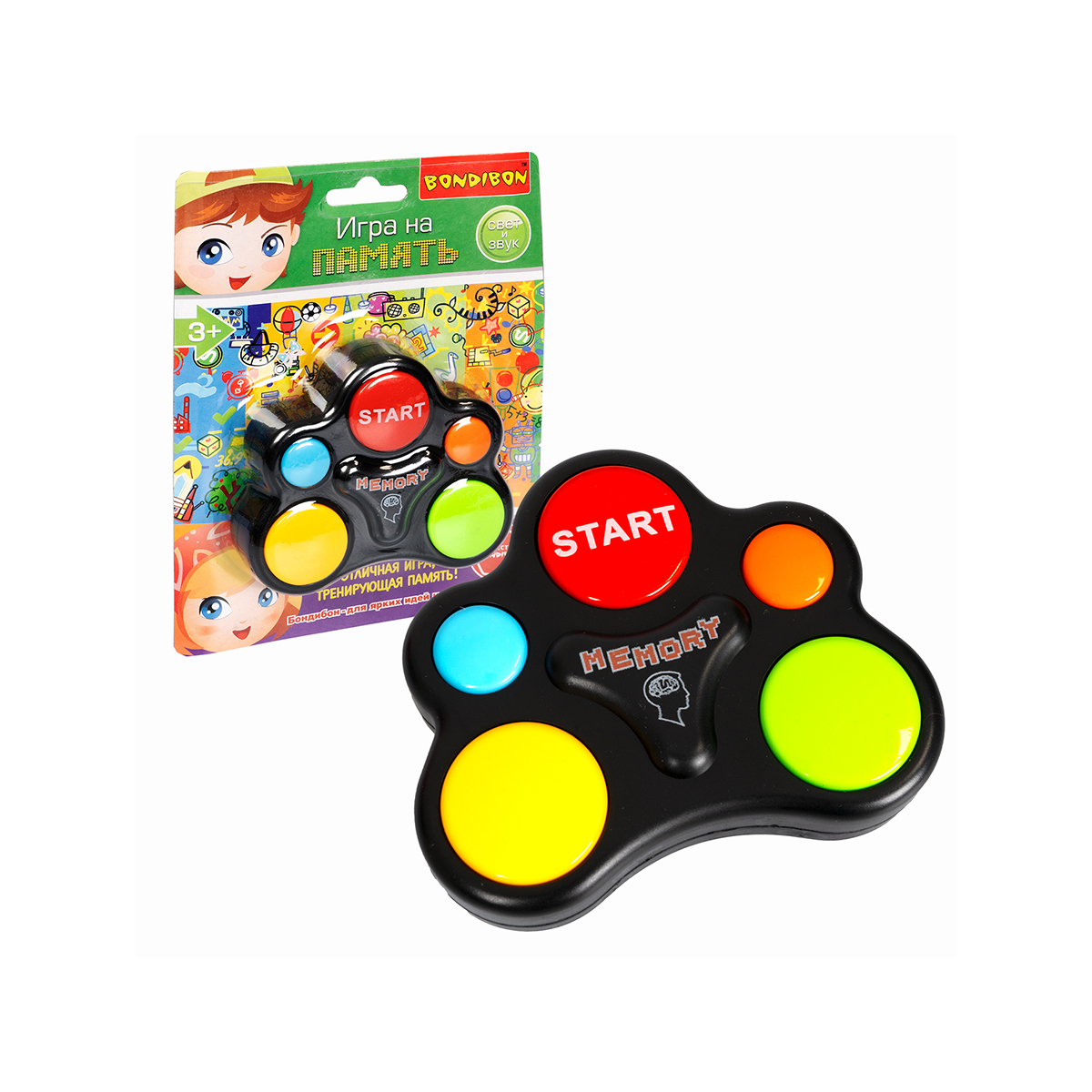 Игра настольная "на память" "bondibon" вв5465