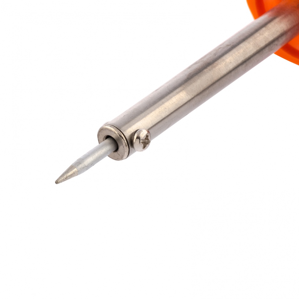 Ремонтный набор электрика 7 предметов: паяльник 30 Вт, припой, флюс, две отвёртки, пинцет, подставка Sparta (913111)