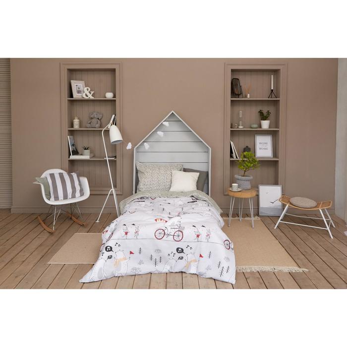 Постельное белье "этель" brave bear 1,5 сп. (бязь) (1/7) 4855298