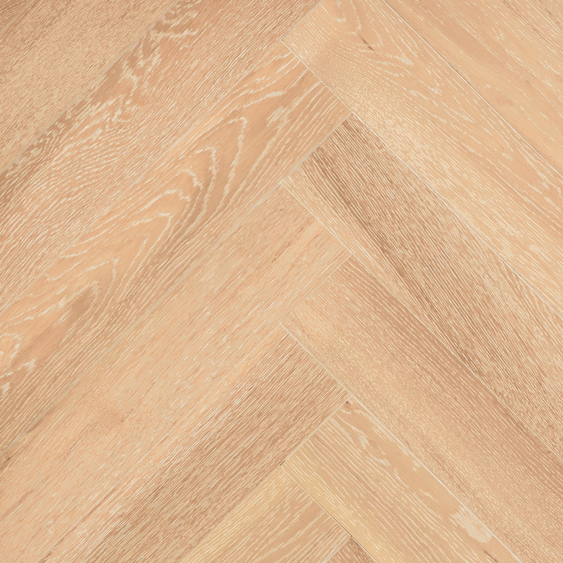 Wood Bee Herringbone Дуб Калифорния браш матовый California,UV-лак gloss 5-9% (левая)
