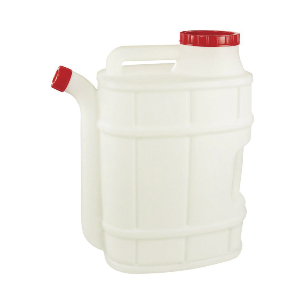 Канистра пласт. "бочонок" 20 л со сливом (1/4) "альтернатива" м1282