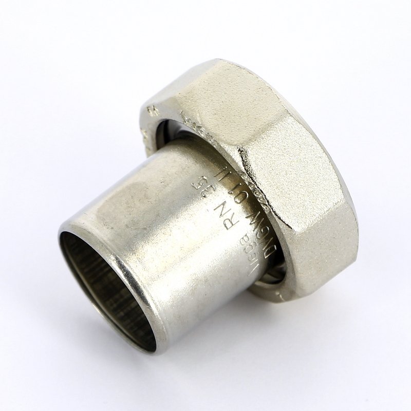 Муфта-вставка пресс-В 35x1"1/2 нержавеющая сталь Sanpress Inox VIEGA