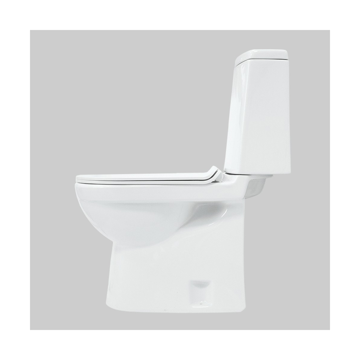 Унитаз напольный "next slim" белый "sanita luxe"  wc.cc/next/2-slimdm/wht.g/s1