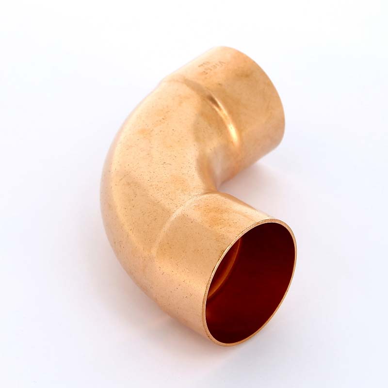 Отвод двухраструбный 90° VIEGA пайка 64 мм медный