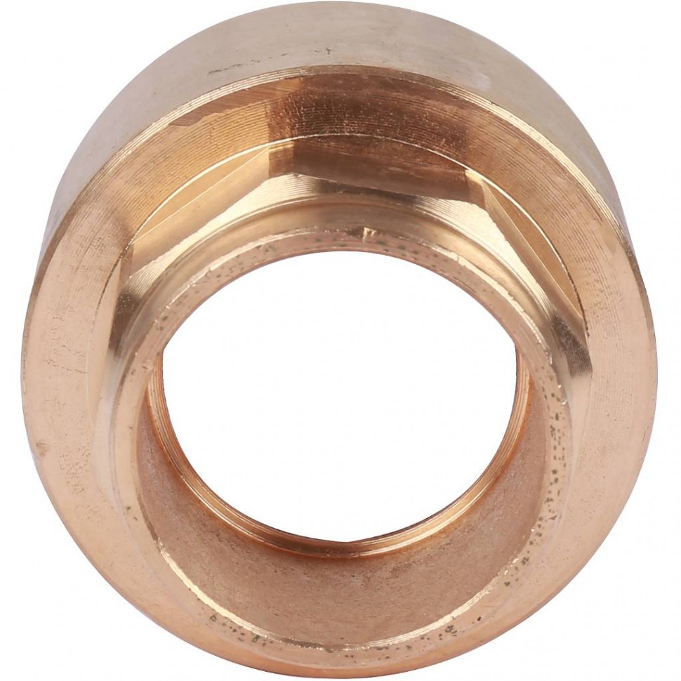 Муфта 28х1 1/4" переходная (ВР) под пайку с внутренней резьбой SANHA бронзовая 1427028114