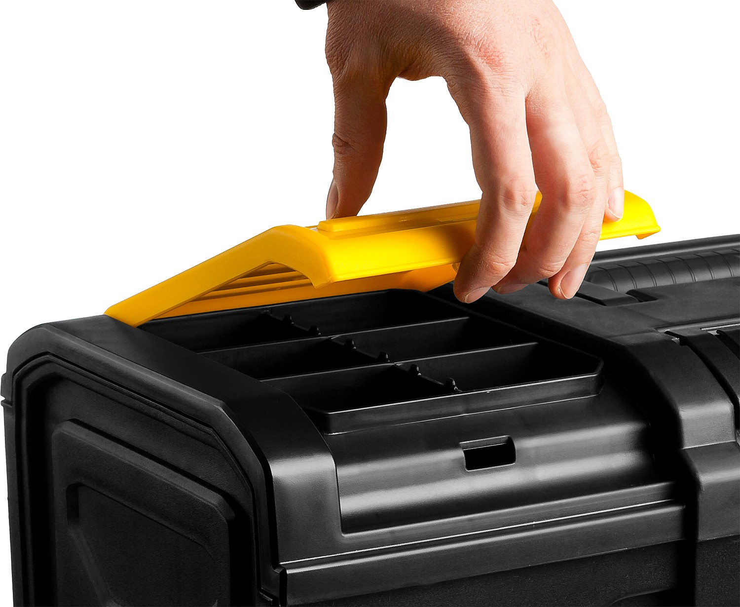STAYER TOOLBOX-24, 590 х 270 х 255, пластиковый ящик для инструментов, Professional (38167-24)