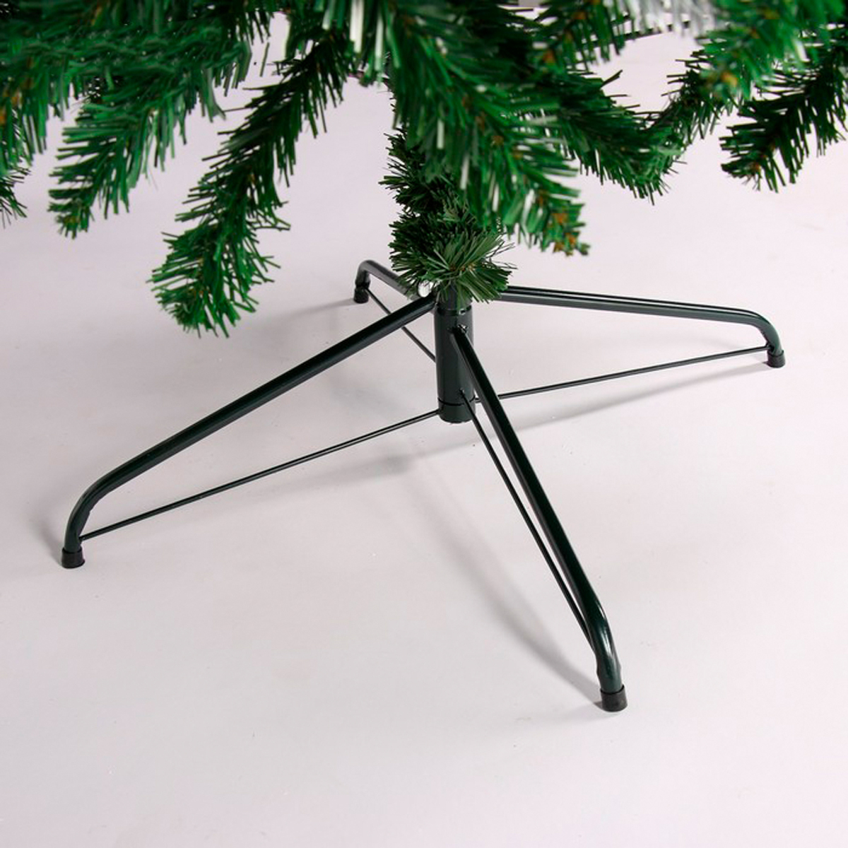 Ель декор. "шик" 210 см, 1144 ветки (зеленая с инеем) "зимнее волшебство" 185423