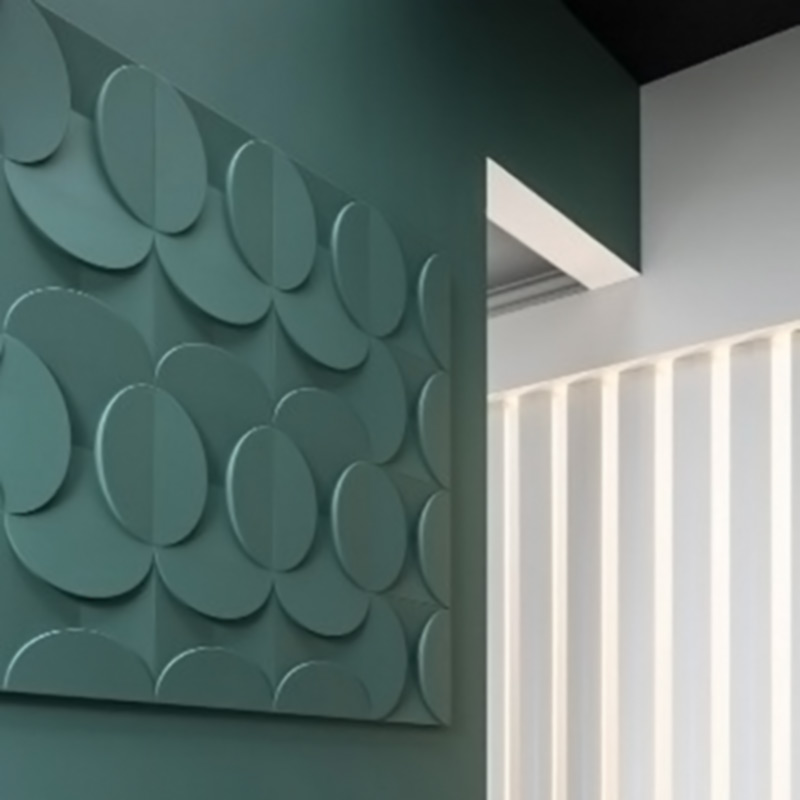 Стеновые панели Orac 3D W107 Circle Белый