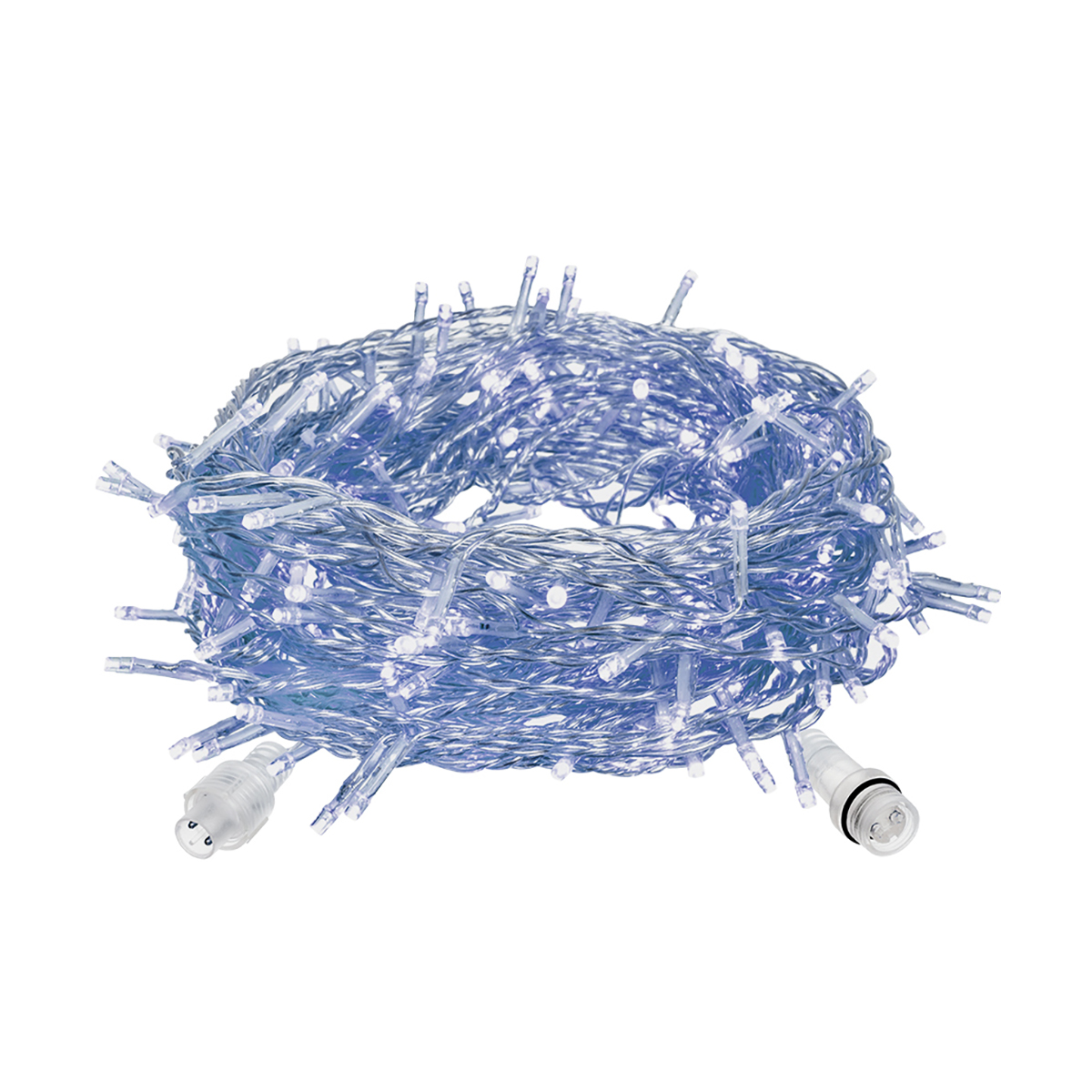 Электрогирлянда-конструктор "бахрома" 3*0,6 м, 72 синие лампы, 18 нитей (1/4) "vegas"