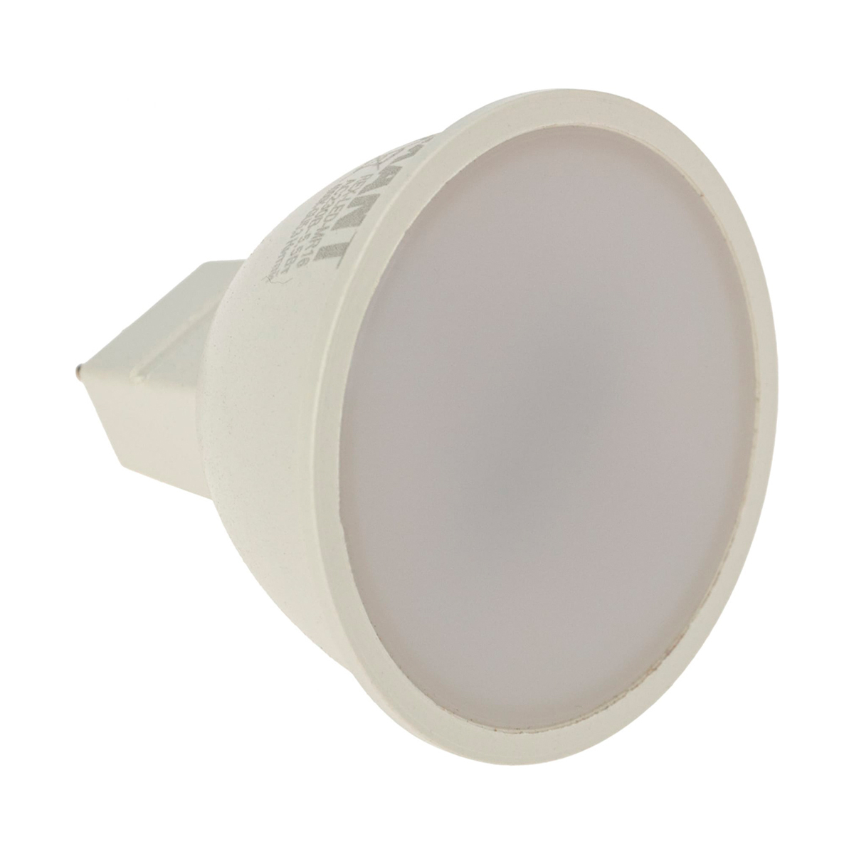 Лампа светодиодная "rexant" рефлектор gu5.3  5,5w 4000 k 570 лм (10/100) 604-5201