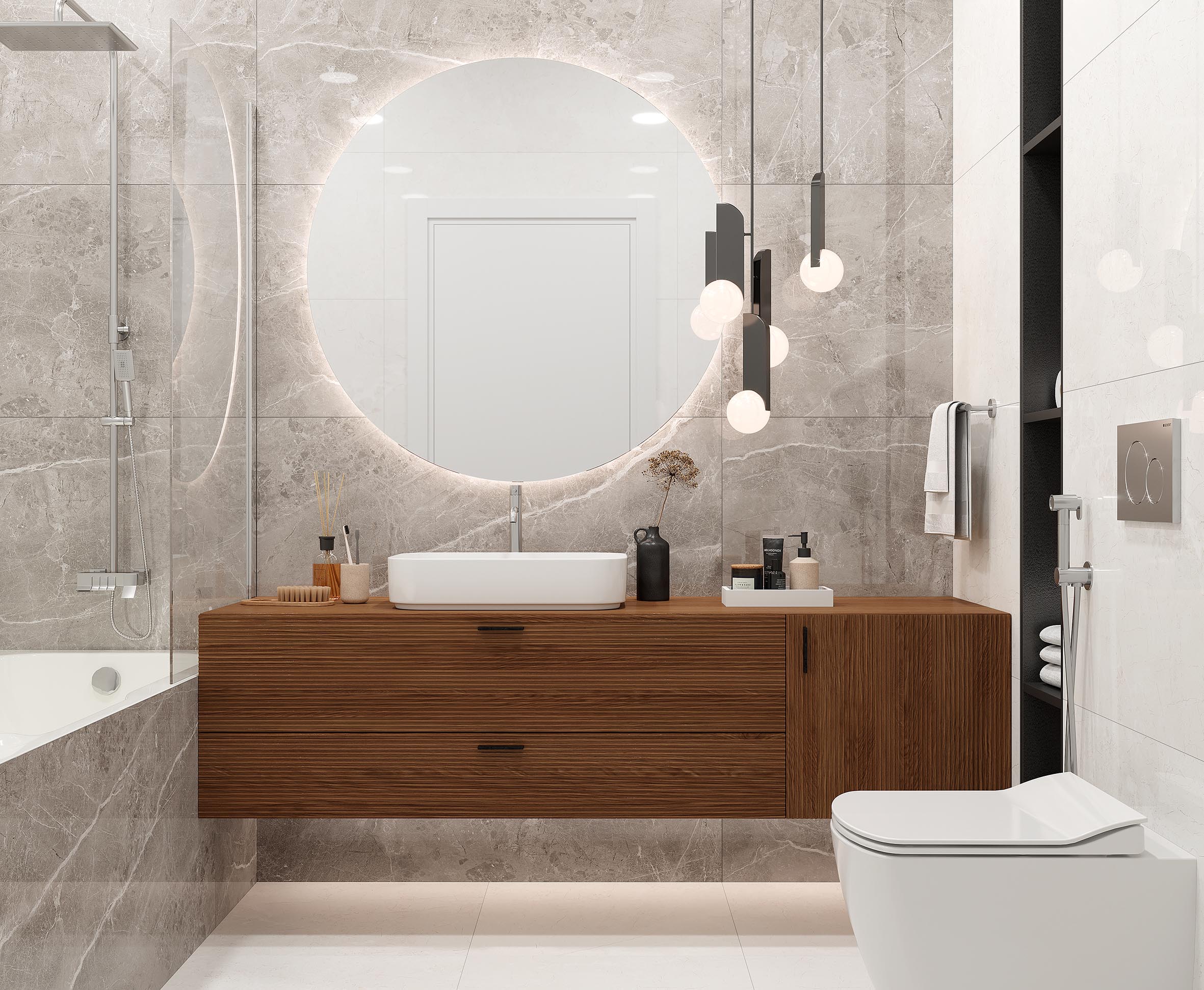 Obsidian grey керамогранит полированный 60x120