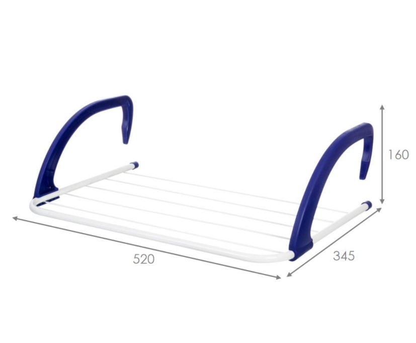 Сушилка для белья на батарею "ария" (суш. полотно 3 м) (1/15) "виолет"