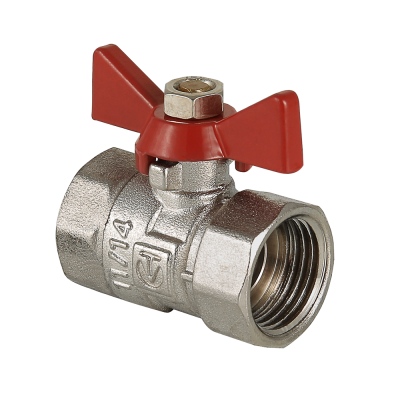 Кран шаровый COMPACT 3/4'' ВВ бабочка VALTEC