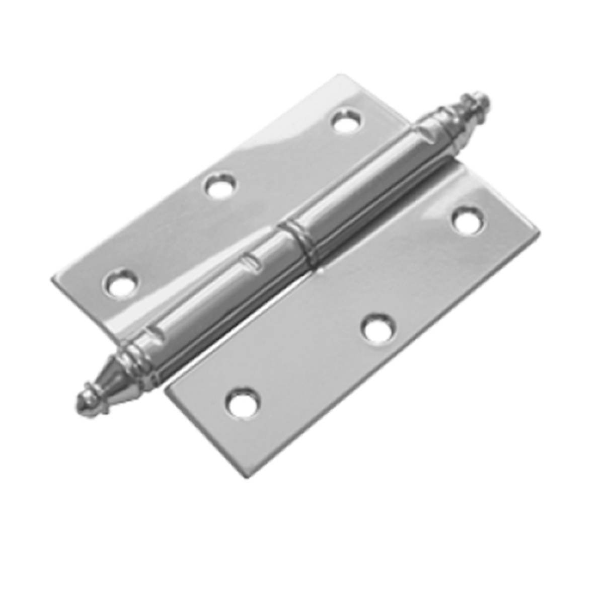 Петля фигурная правая пн-85 хром (50) домарт