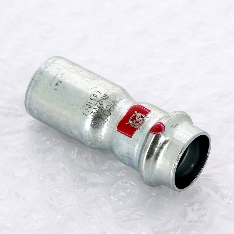 Муфта пресс 22x18 оцинкованная сталь Prestabo VIEGA