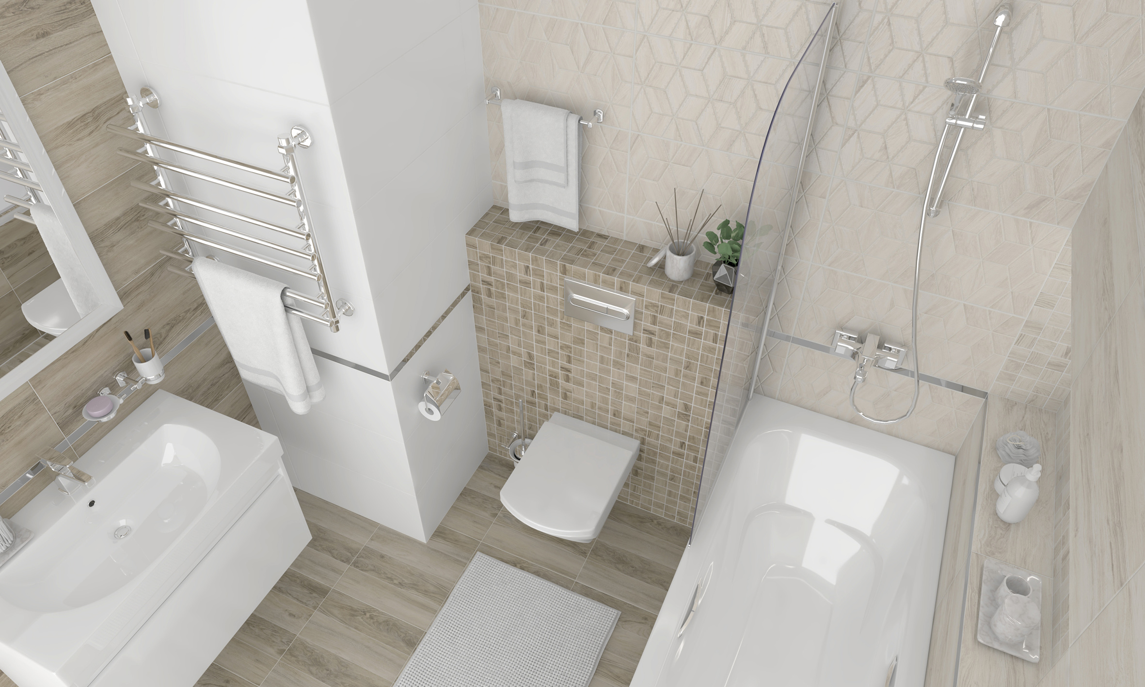 Forest серый 30x60