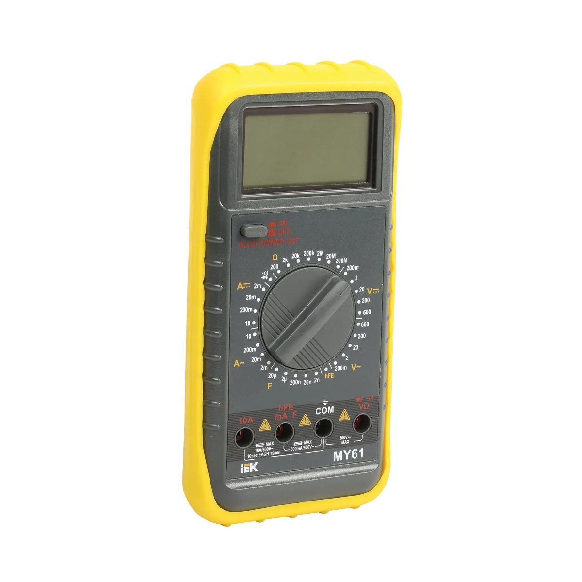 Мультиметр цифровой "professional my61" (1/20) "iek"