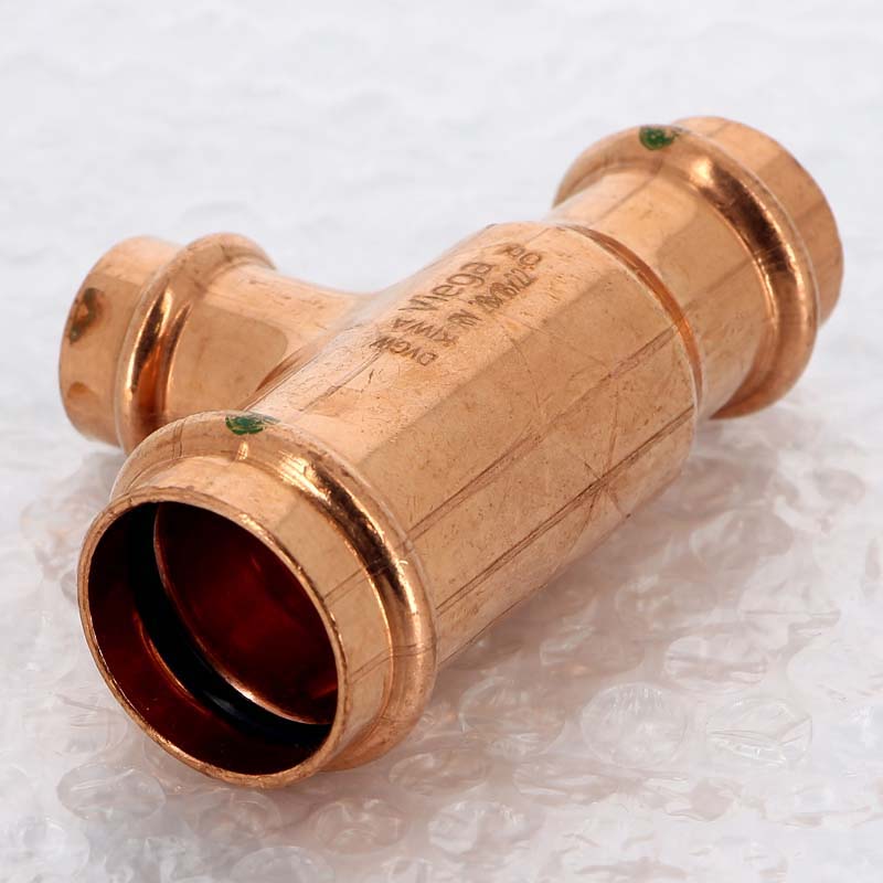 Тройник пресс медный Profipress VIEGA 28х18х22