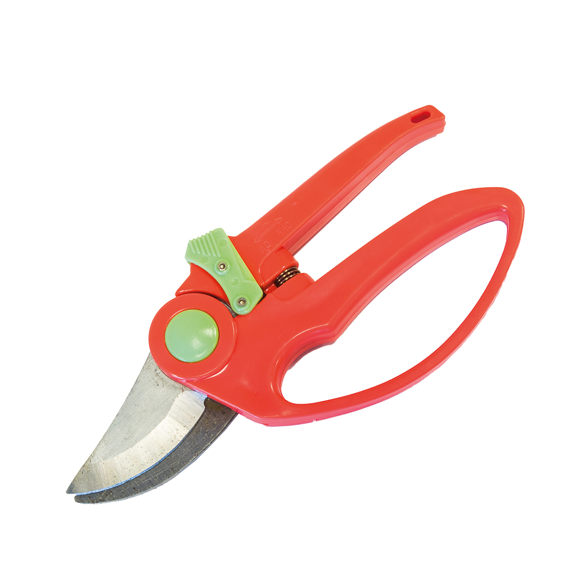 Секатор с защитной дугой 200 мм, пласт. рукоятка (1/50) "feona" 126-0200