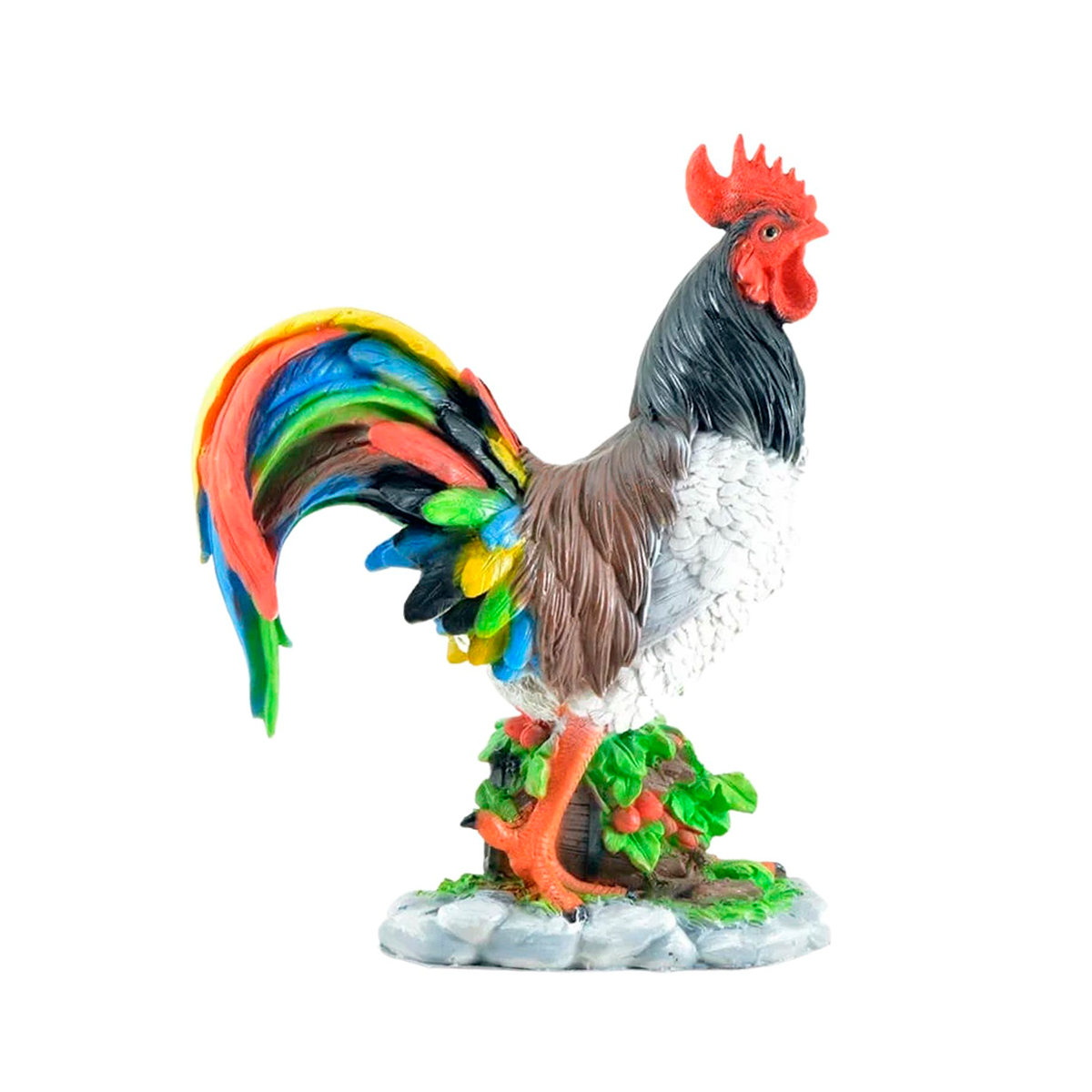 Фигурка садовая "петух на бочке" (1/3) "сказка" jng048