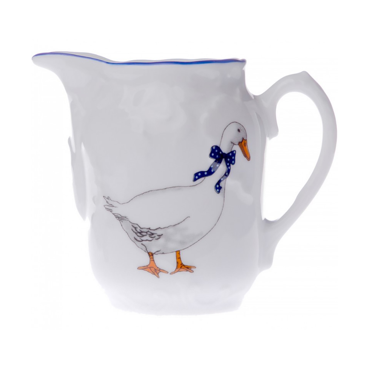 Молочник "rococo" гуси 150 мл (1/6/36) "cmielow" omd666-рококо-53