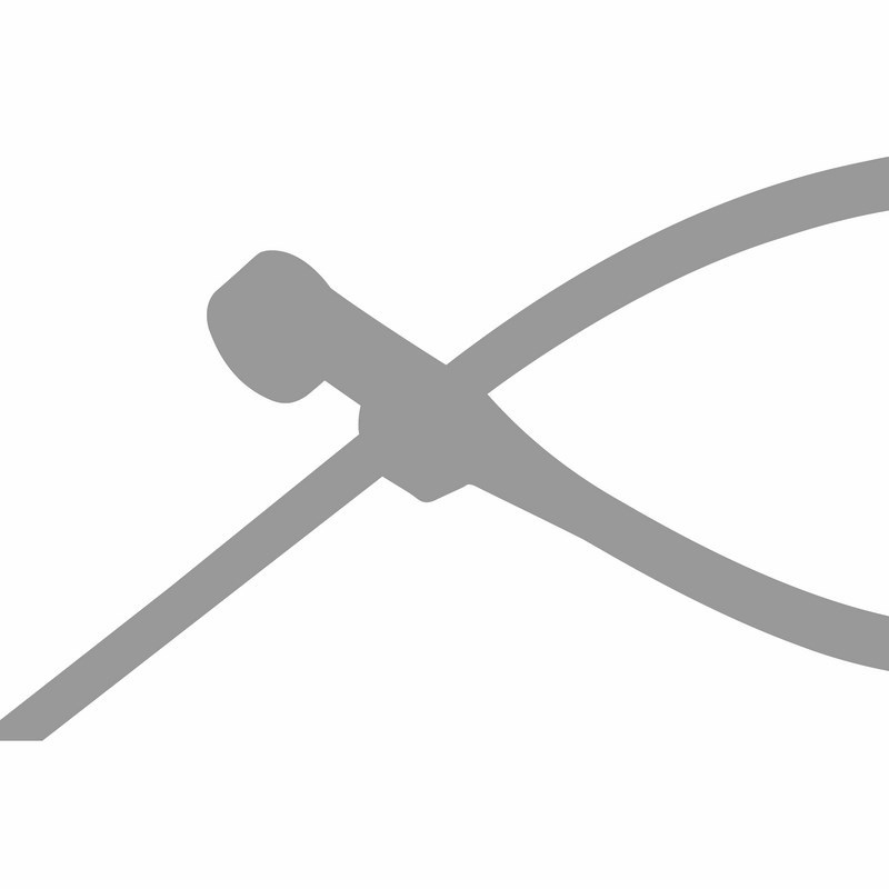 Хомуты нейлон под винт 3,6 х 100 мм (набор 100 шт.), серые (1/10/200) "rexant" 07-0104-3