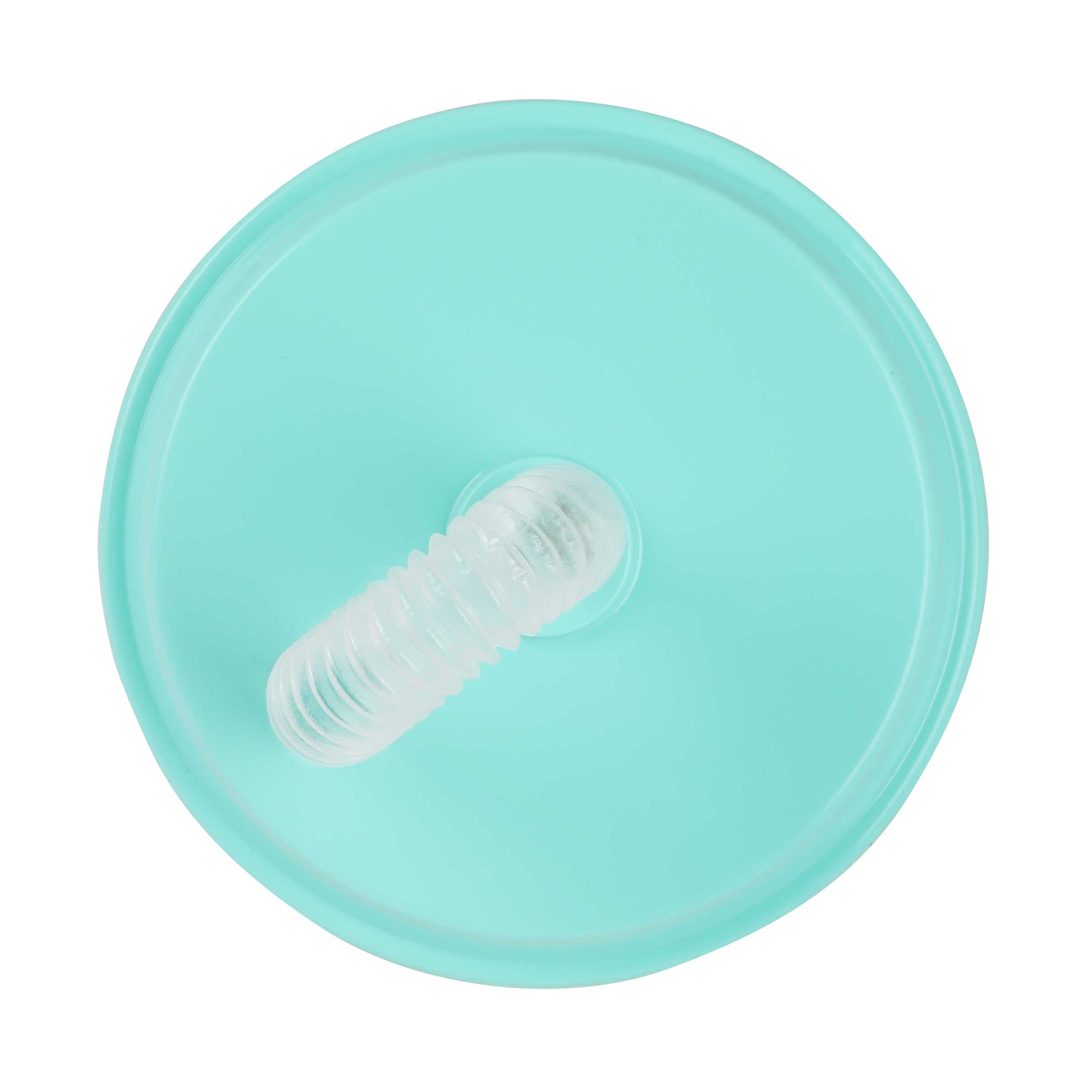 Стакан пласт. "щенячий патруль" 0,5 л с крышкой и трубочкой (1/30) "альтернатива"  м8130