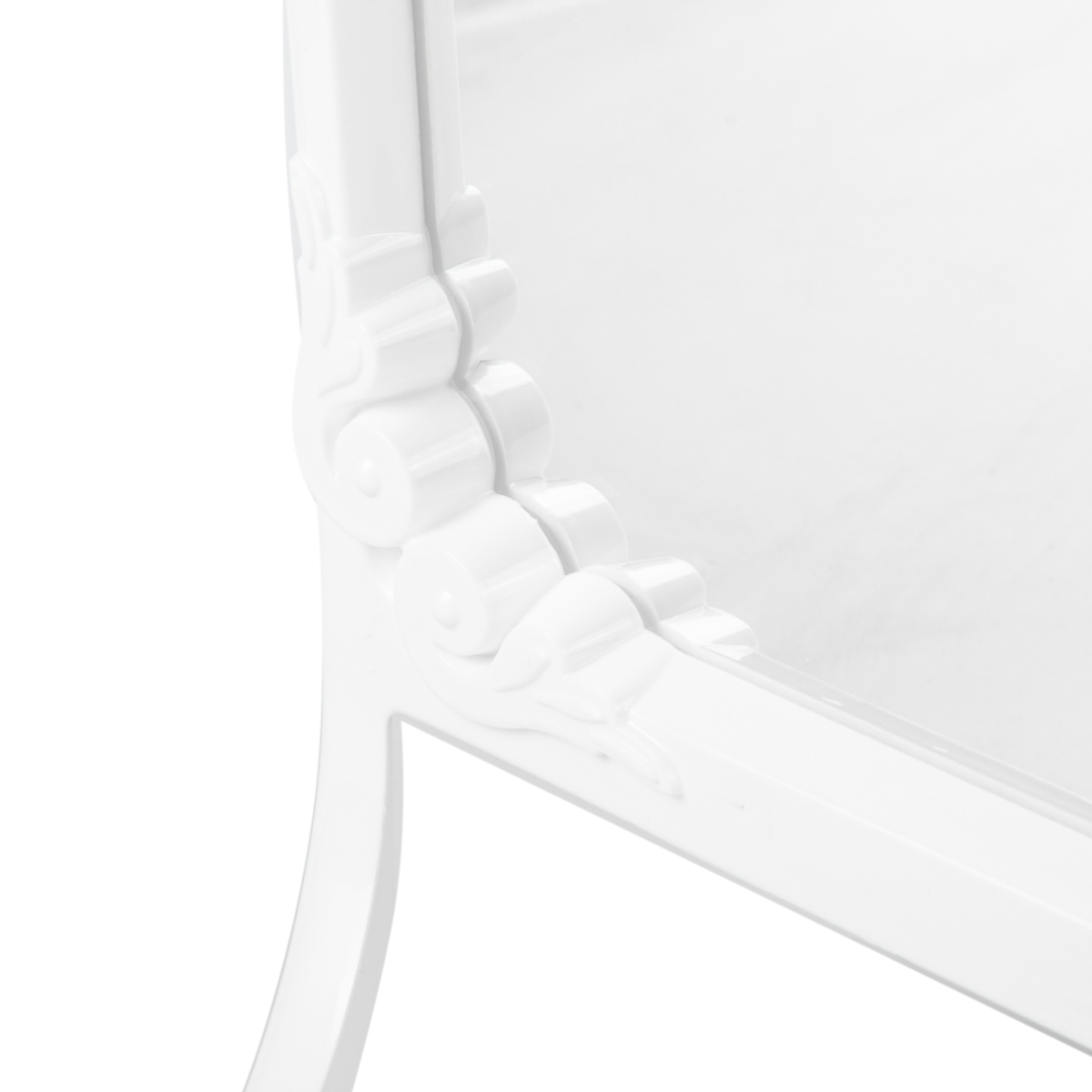 Зеркало с полкой (белый) (4) "альтернатива" м3130