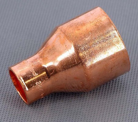 Муфта переходная двухраструбная 42 х 22 мм VIEGA пайка медная