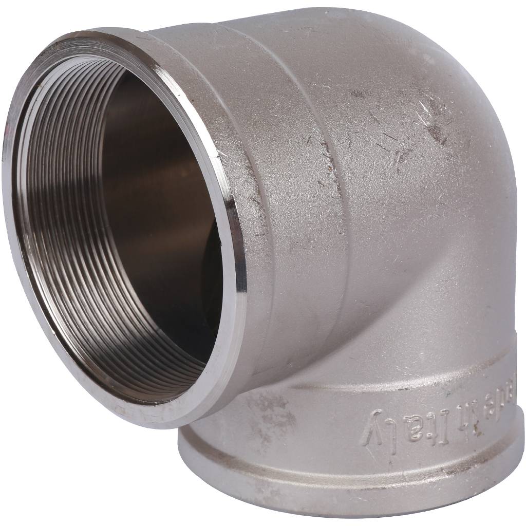 Угол резьбовой ВР 3" никель STOUT