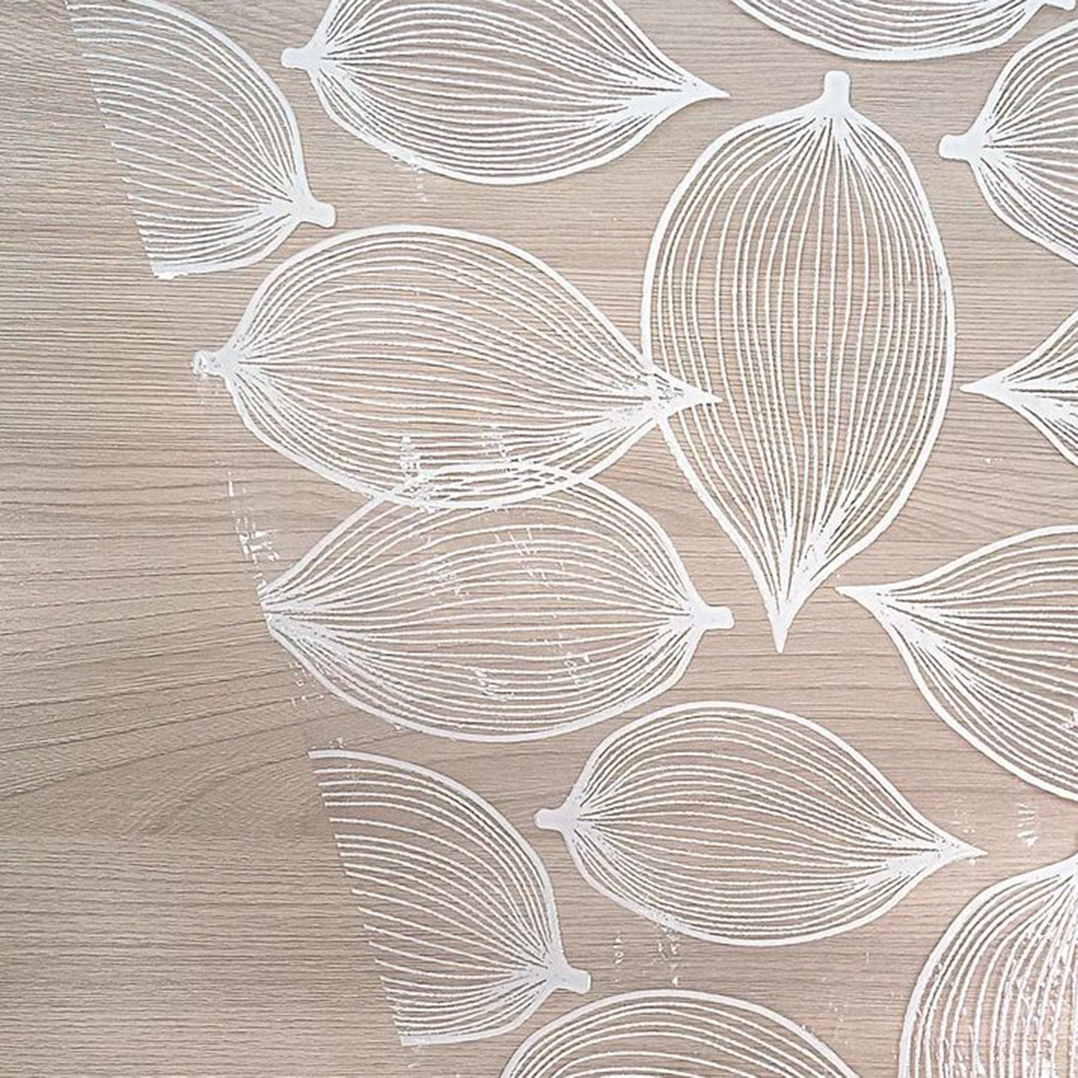 Скатерть пвх "муза" 132*180 см физалис (1/12) 019-white