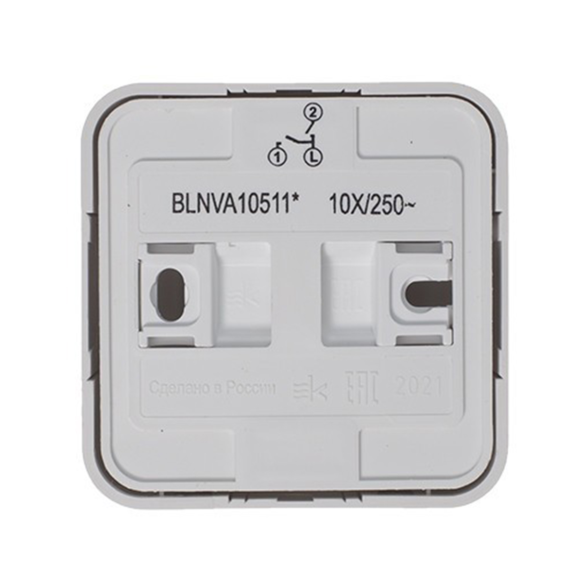 Выключатель открыт. уст. "blanca" 2-х кл. с индикатором 10а, белый (1/15/90) "schneider"