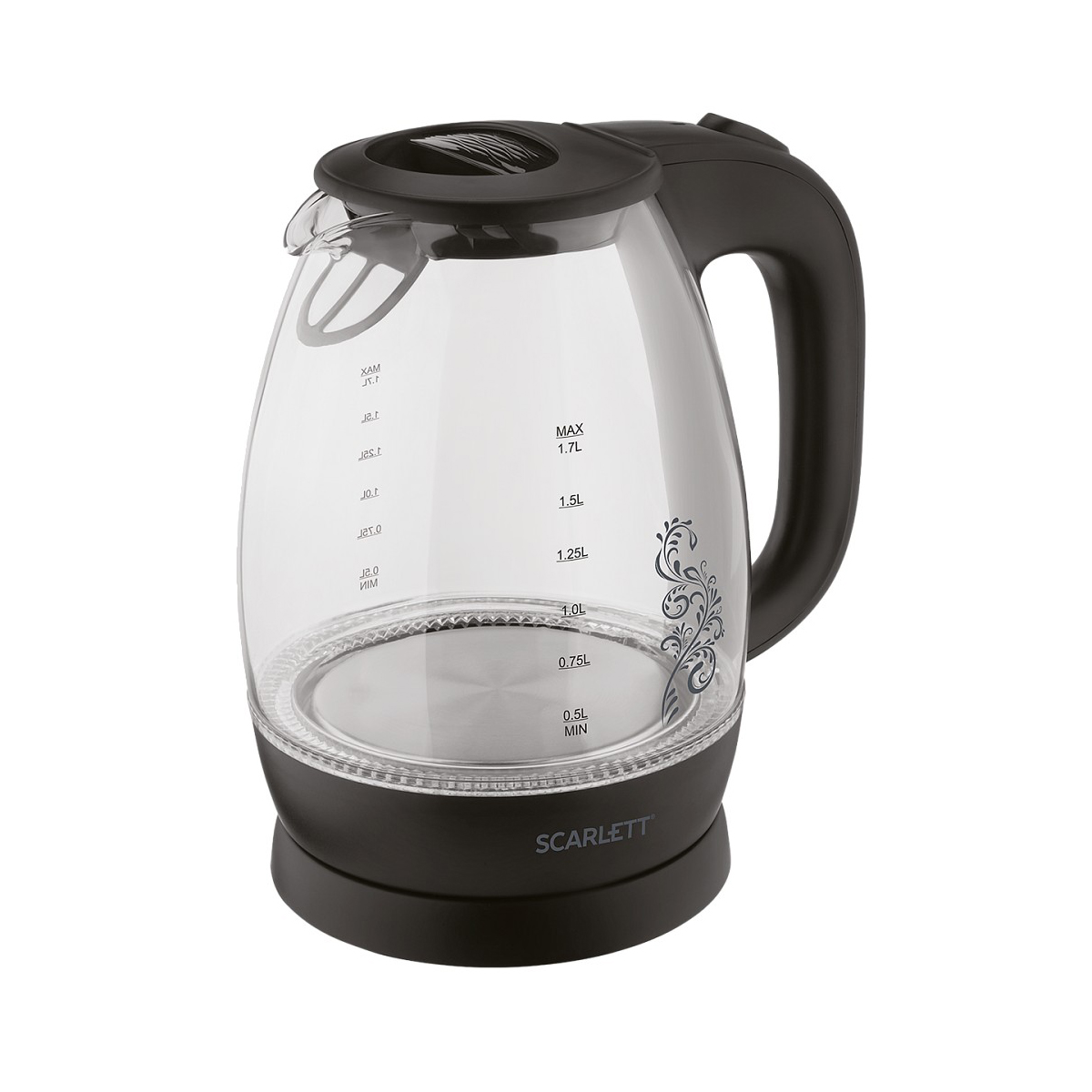 Чайник электр. sc-ek27g34 1,7 л стекло (1/6) "scarlett"