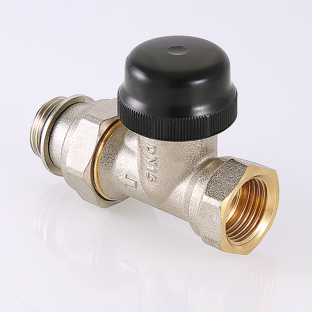 Клапан ВН термостатический прямой VALTEC 3/4" с преднастройкой