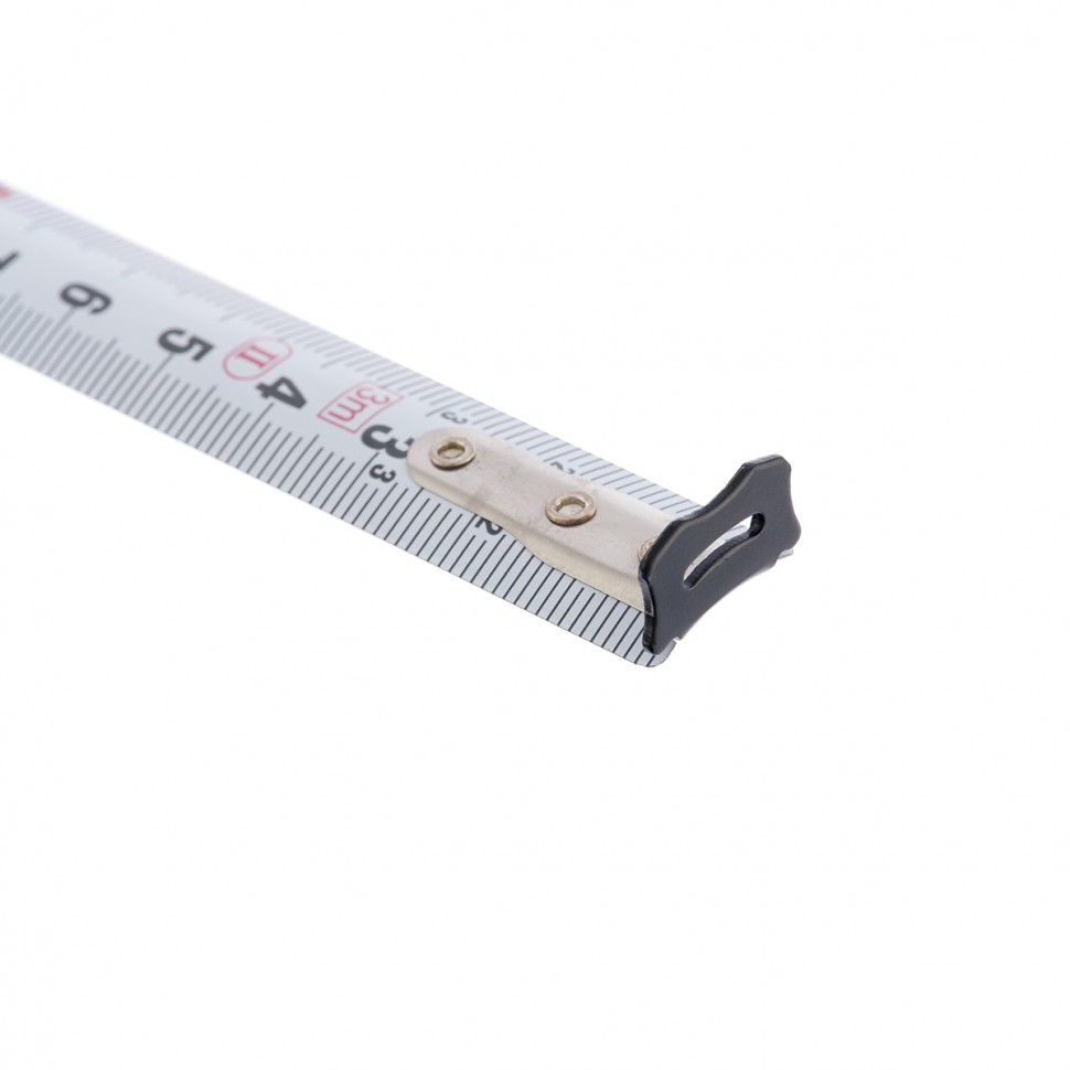 Рулетка "Doppelhaken", 3 м x 16 мм, односторонний зацеп, Нейлон, двусторонняя шкала, автоматическая фиксация Gross (31122)