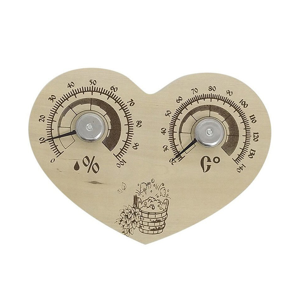 Термометр с гигрометром банная станция открытая (сердце) сбо-3тг (1/20)
