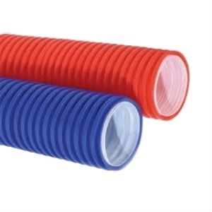 Труба двухстенная ф 63 синяя «Насхорн» 50м