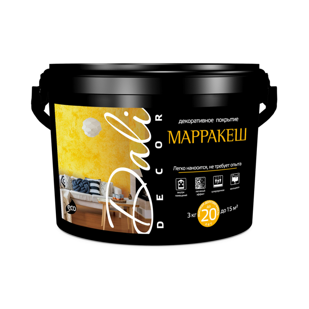 Штукатурка декор. "dali-decor"  "марракеш" 3 кг (1) "рогнеда"