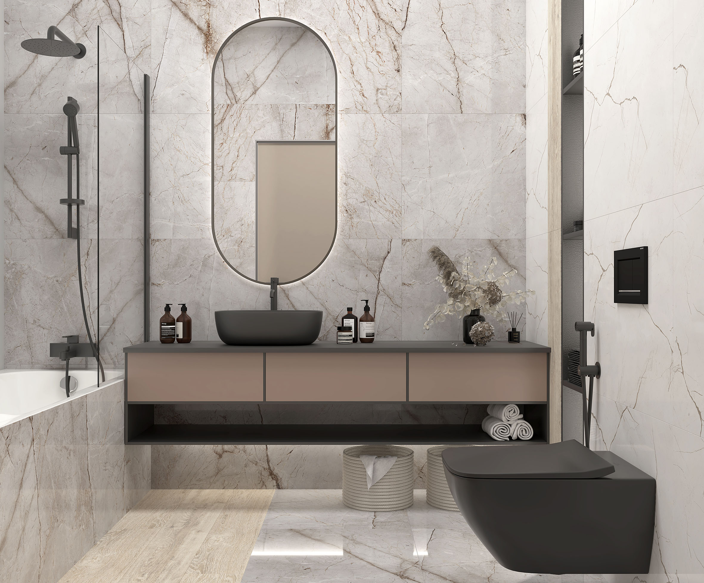 Silver root керамогранит полированный 60x60