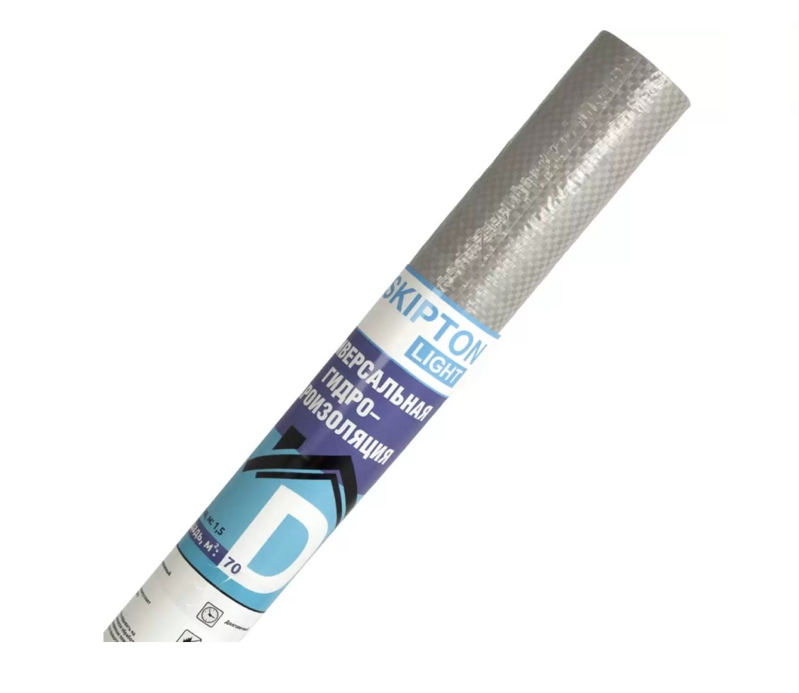 Гидро-пароизоляционная двухслойная пленка Скиптон D 1,6х43,75 м (70м2)