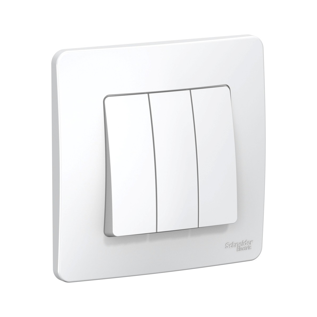 Выключатель "blanca" 3-х кл. 10а, белый (1/10/60) "schneider"