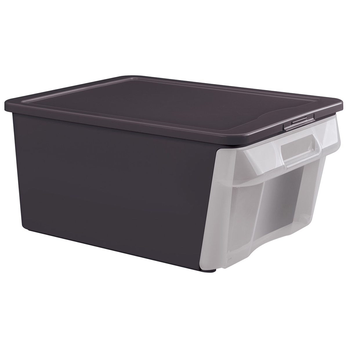 Ящик универс. "combo box" 390*290*180 мм 16,7 л (черный) (1/6) "бытпласт"