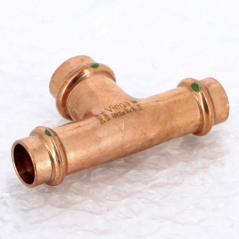 Тройник пресс медный Profipress VIEGA 15x18x15
