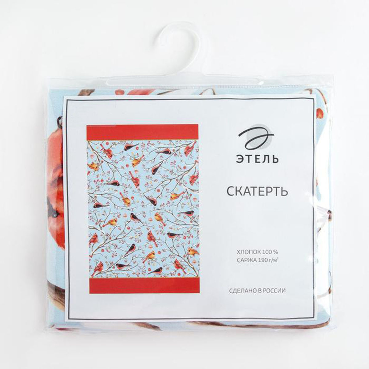 Скатерть "этель" winter birds 110*149 см (1) 5035905