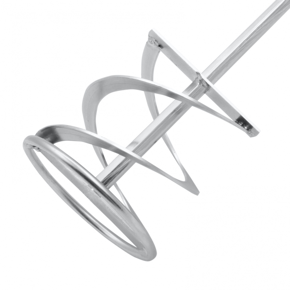 Миксер для красок и штукатурных смесей, 100 х 600 мм, оцинкованный, шестигранный хвостовик 10мм Denzel (848457)