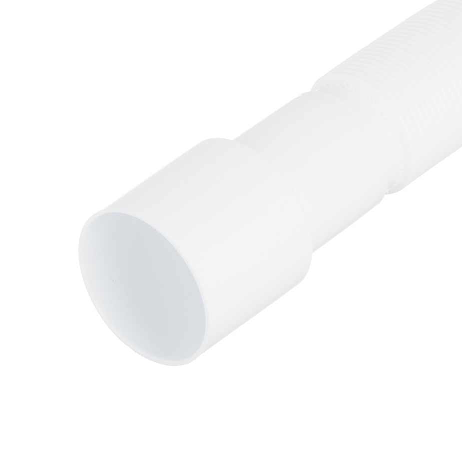 Сифон Мини Элит 1 1/2 х 40 мм с литым выпуском, нержавеющая чашка D63 мм, гофротруба L800 мм WIRQUIN